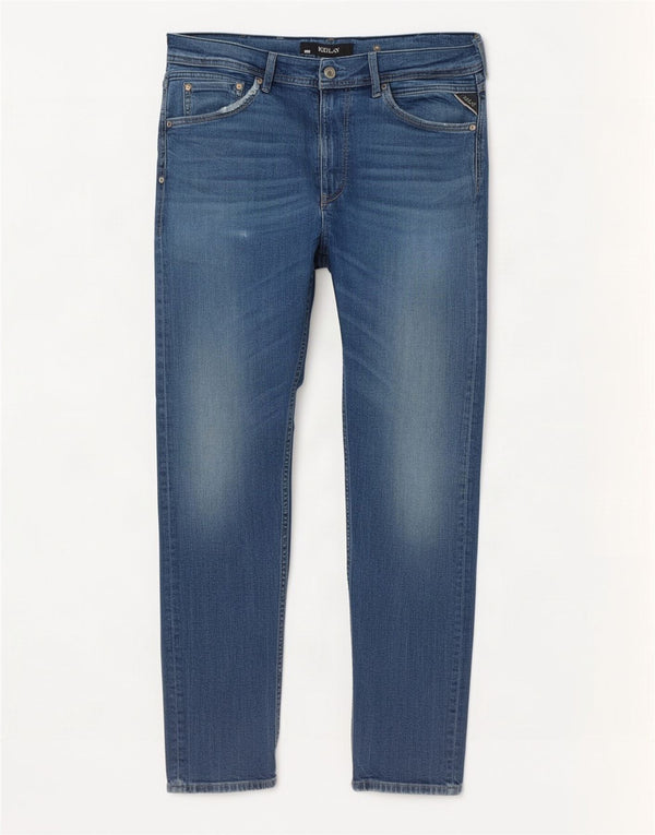 Replay Ανδρικό Jondrill Skinny Jeans W36 L32 Μπλε βαμβακερό