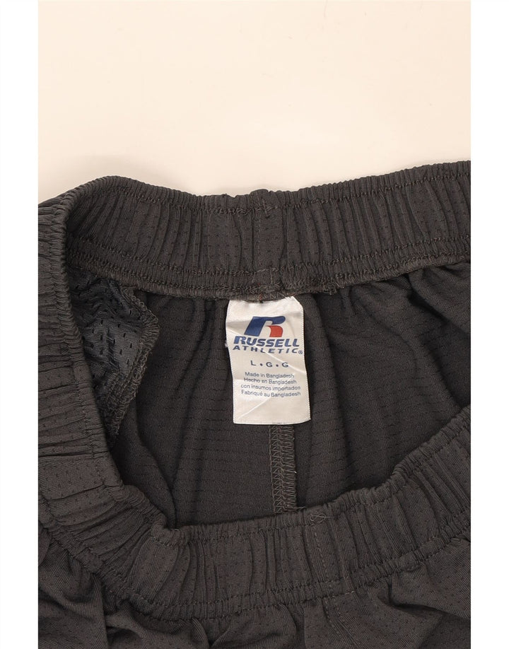 RUSSELL ATHLETIC Mens Sport Shorts Large Grey Vintage Russell Athletic and Second-Hand Russell Athletic from Messina Hembry 