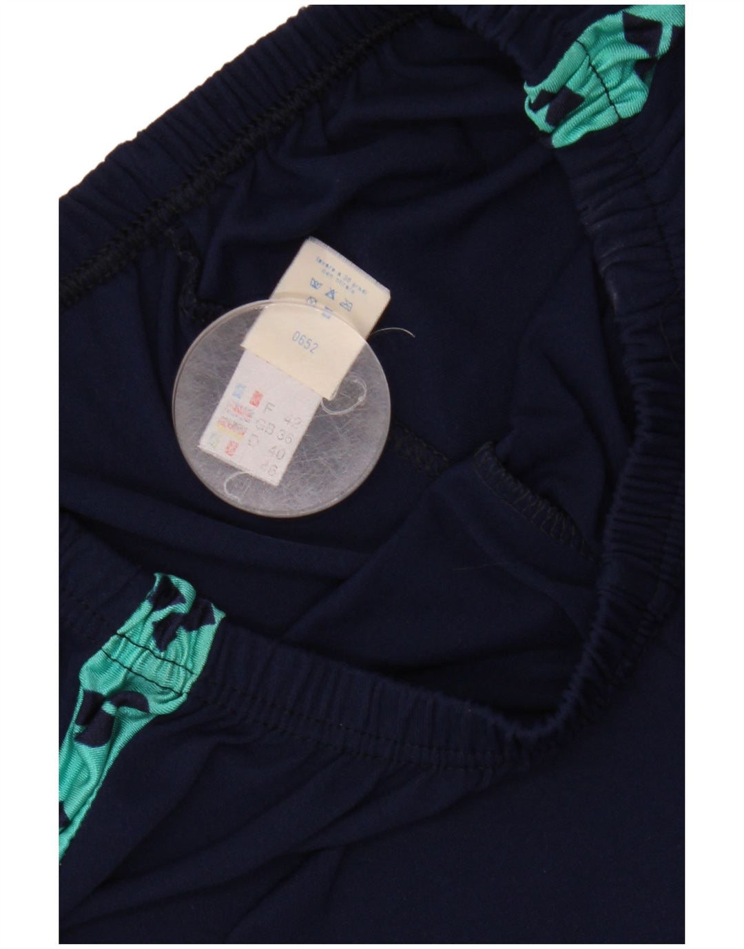 Arena Γυναικεία γραφικά κολάν IT 46 Large Navy Blue Colorblock Πολυαμίδιο