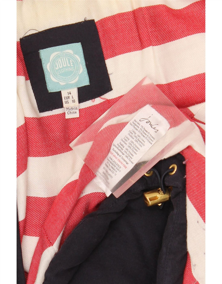JOULES Γυναικείο μπουφάν UK 14 Large Navy Blue Polyester