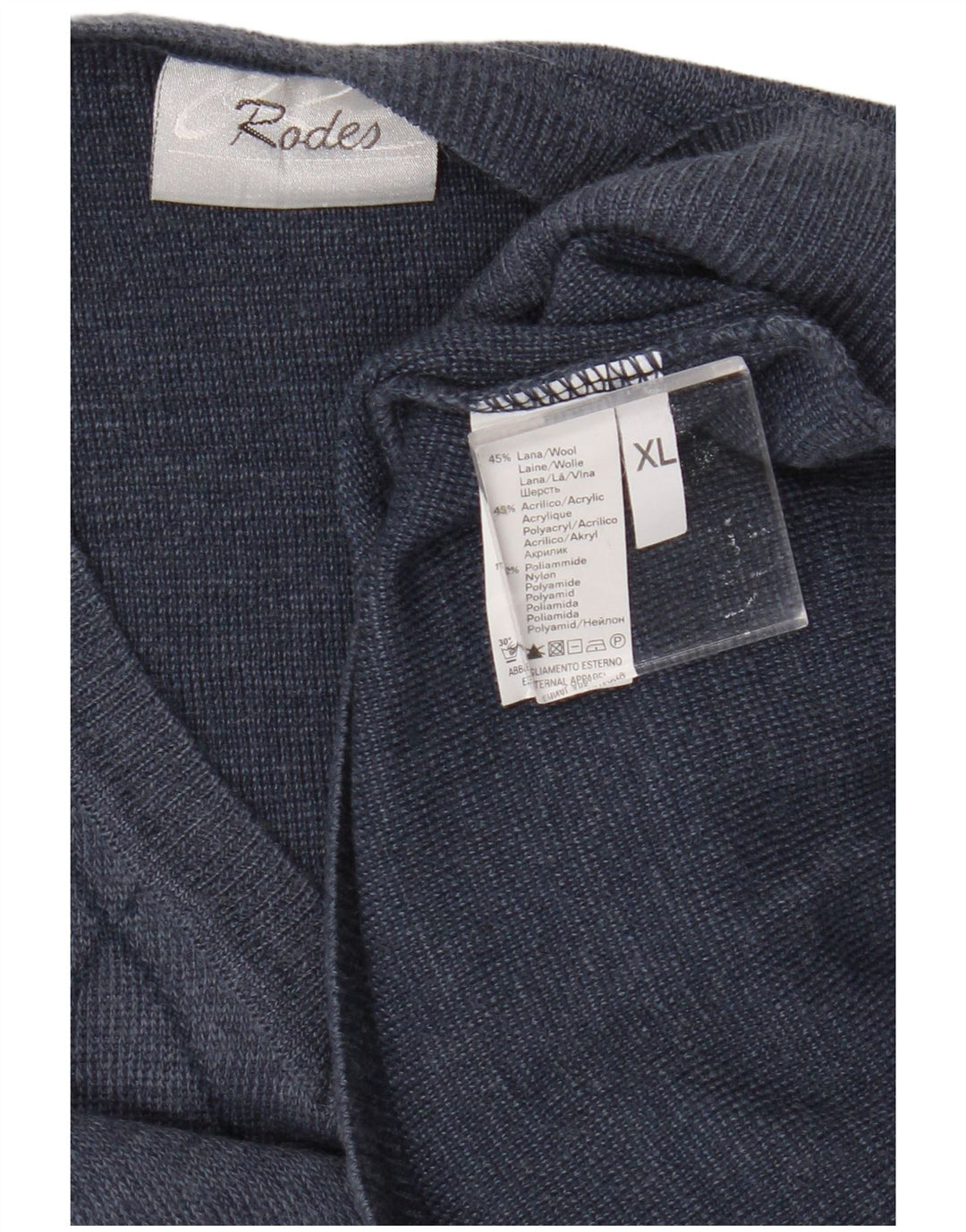 Ανδρικό γιλέκο Rodes Tank Top XL Blue Argyle/Diamond Wool