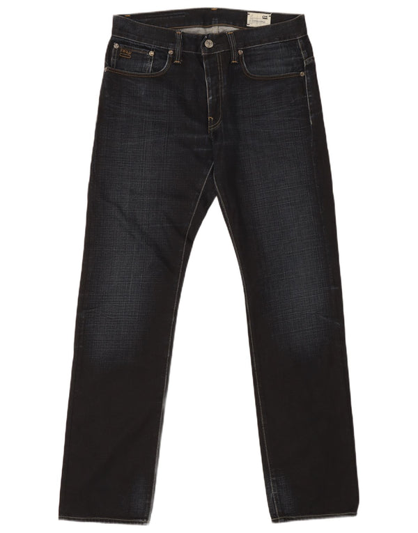 G-STAR Γυναικείο 3301 Slim Jeans W32 L32 Navy Blue Cotton