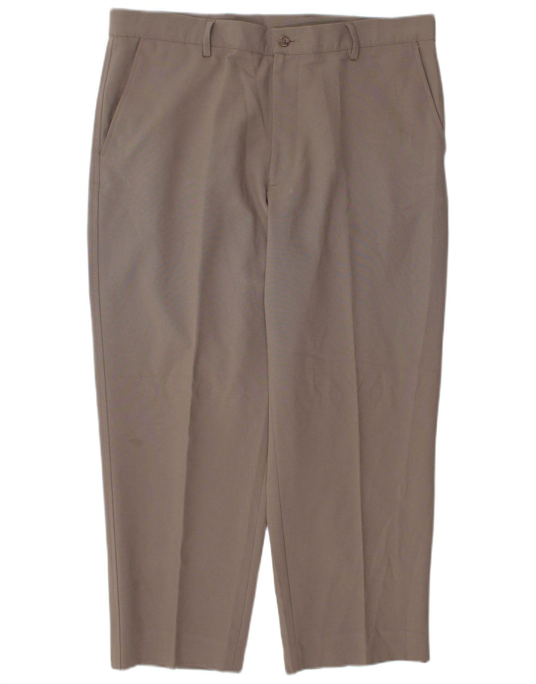 Farah Ανδρικό κωνικό παντελόνι Chino W38 L27 Καφέ Πολυεστέρας