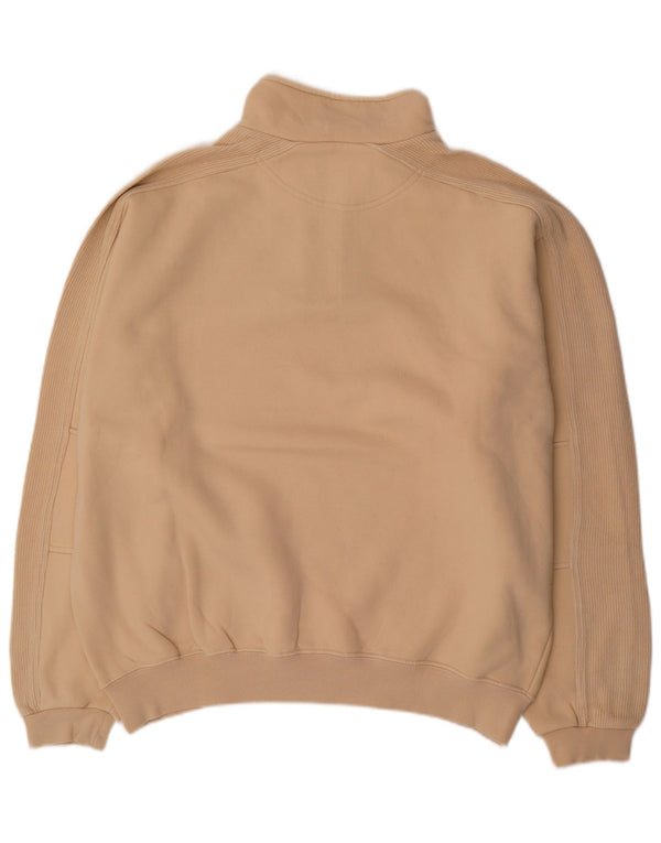 Ανδρικό φούτερ Champion με φερμουάρ Jumper XL Μπεζ βαμβακερό