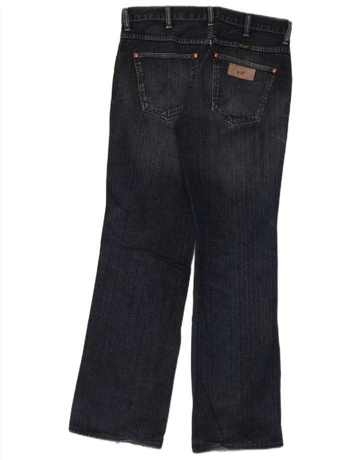 Ανδρικό τζιν Wrangler Alaska Bootcut W33 L31 Navy Blue Cotton