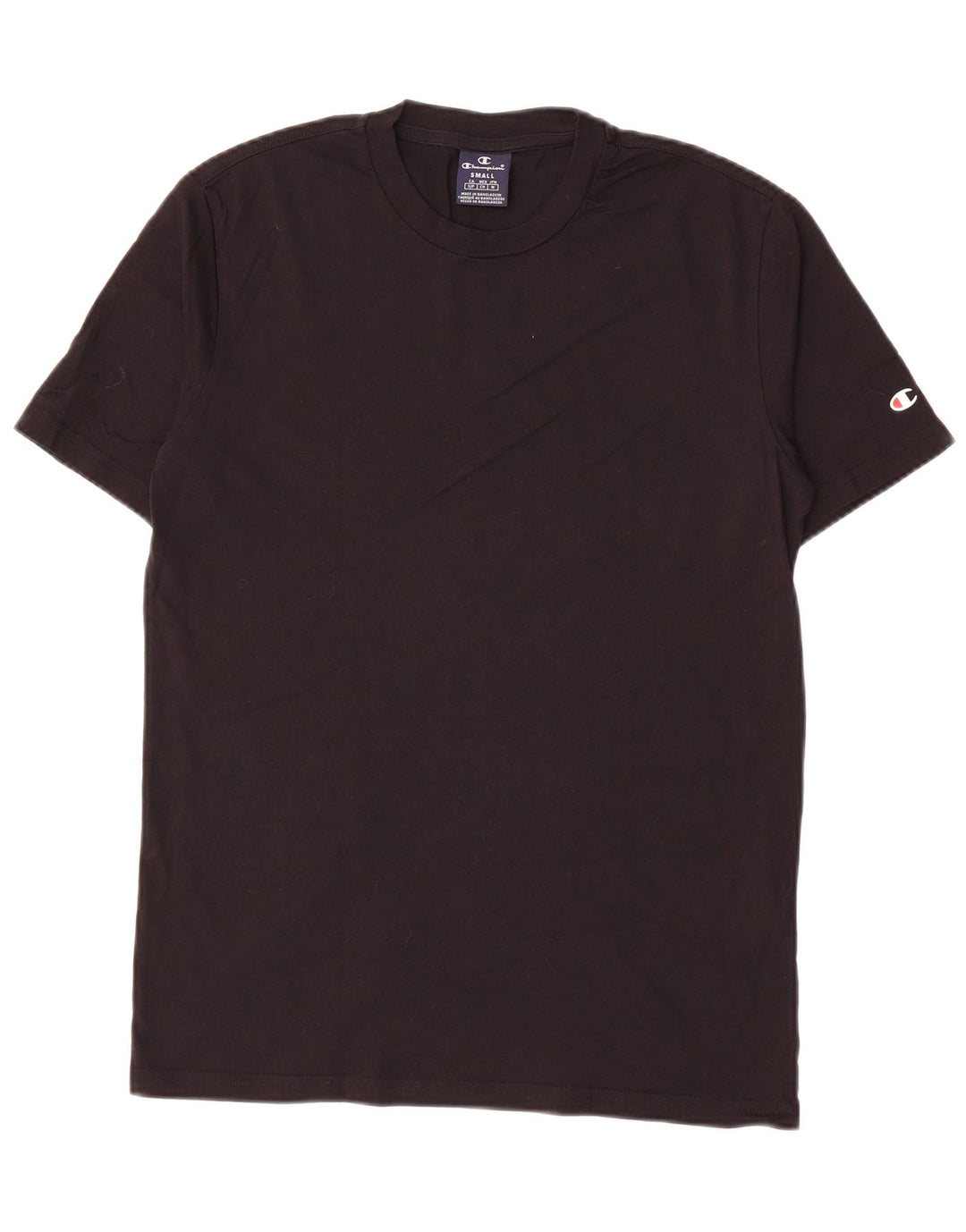 Ανδρικό T-Shirt Champion Top Μικρό μαύρο βαμβακερό