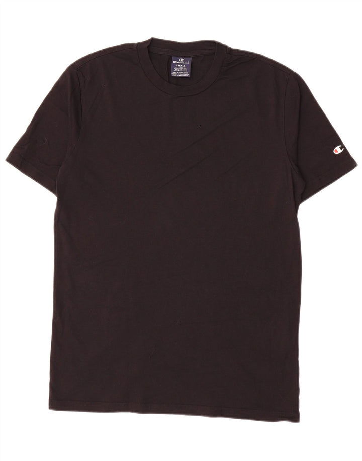 Ανδρικό T-Shirt Champion Top Μικρό μαύρο βαμβακερό
