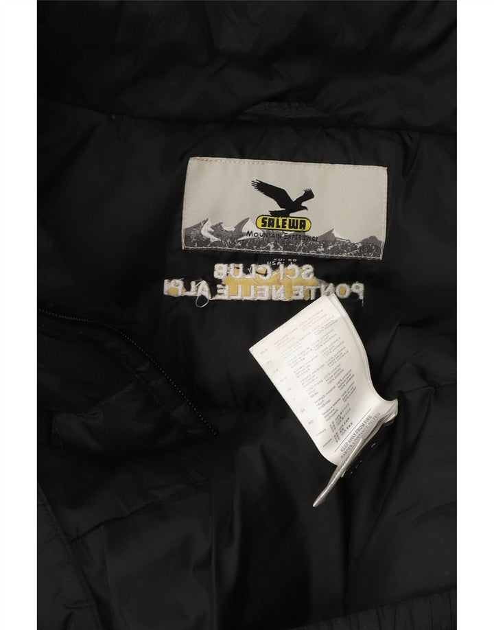 SALEWA Ανδρικό μπουφάν με κουκούλα με επένδυση EU 50 Large Black Polyamide