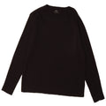 Ανδρικό πουλόβερ Farhi Boat Neck Jumper Μεγάλο μαύρο βαμβακερό