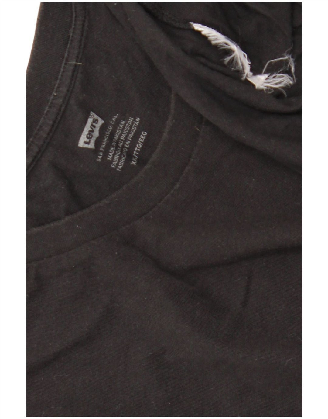 Ανδρικό T-Shirt Levi's Top 2XL Μαύρο