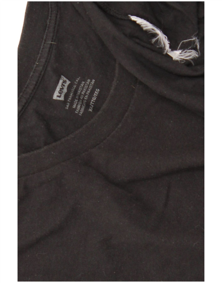 Ανδρικό T-Shirt Levi's Top 2XL Μαύρο
