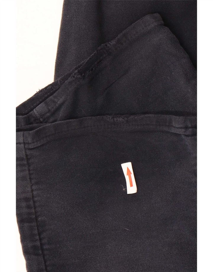Ανδρικό καθημερινό παντελόνι Marks & Spencer W36 L29 Navy Blue Cotton