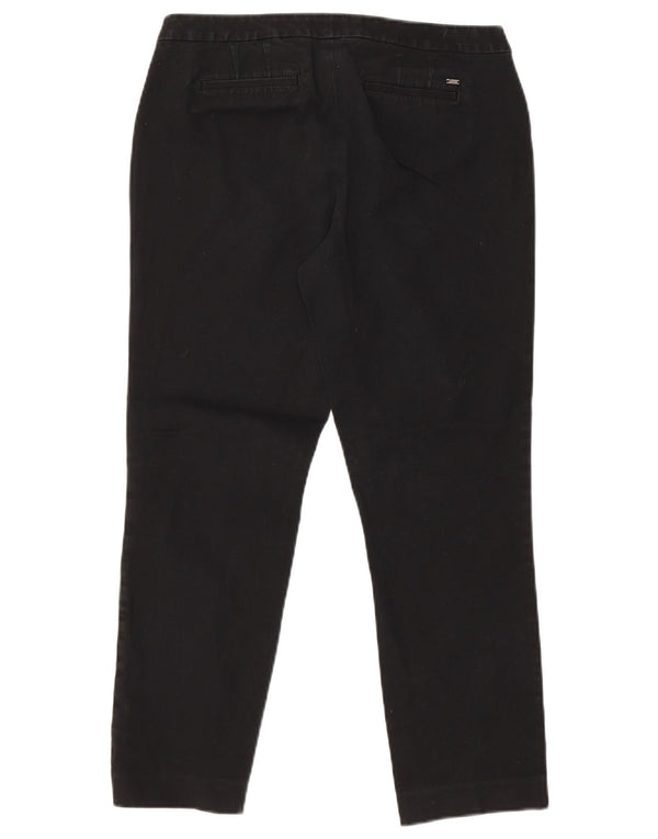 Tommy Hilfiger γυναικείο ίσιο παντελόνι Chino US 10 Large W30 L29 Μαύρο