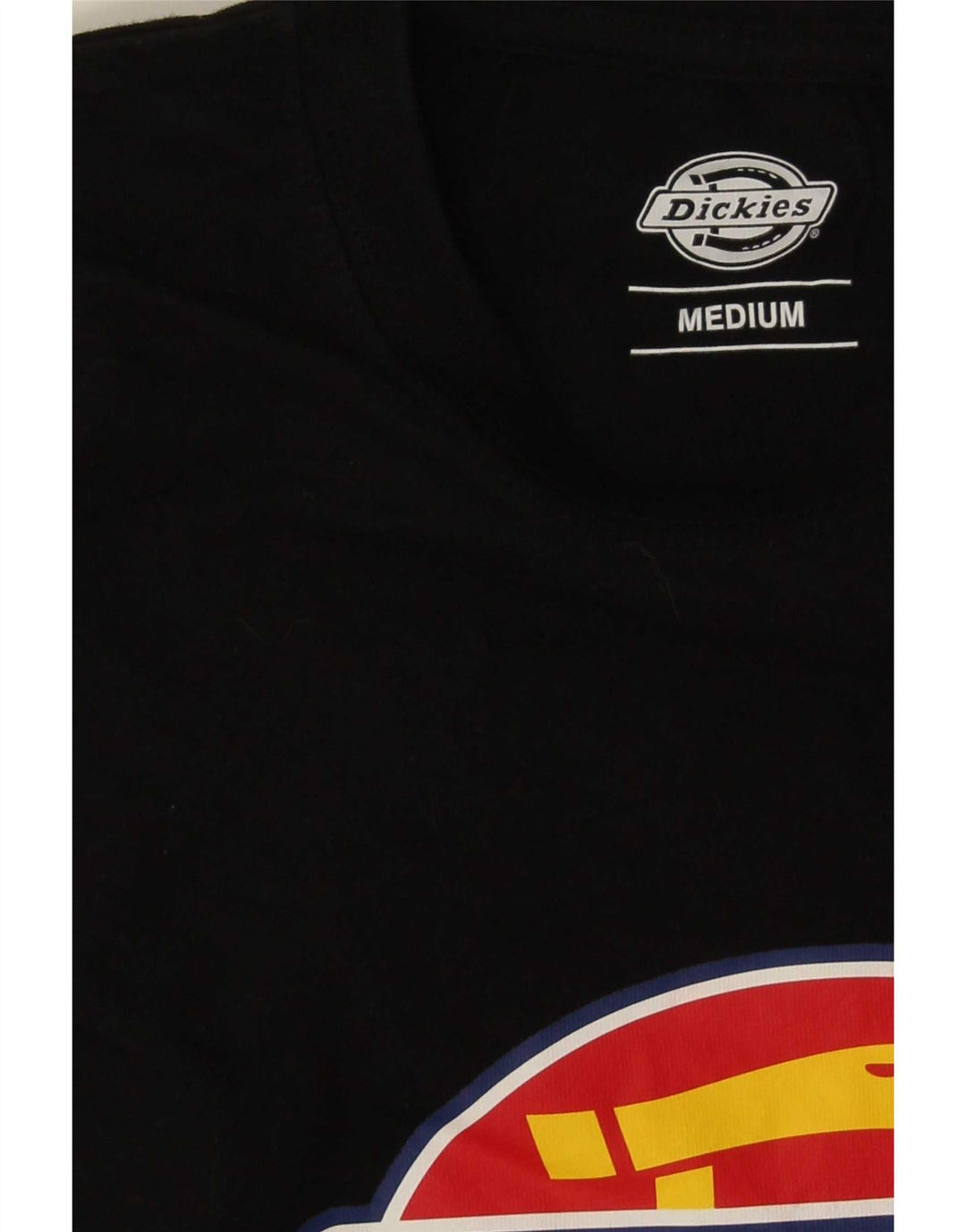 Ανδρικό γραφικό T-Shirt Dickies Top Medium Μαύρο