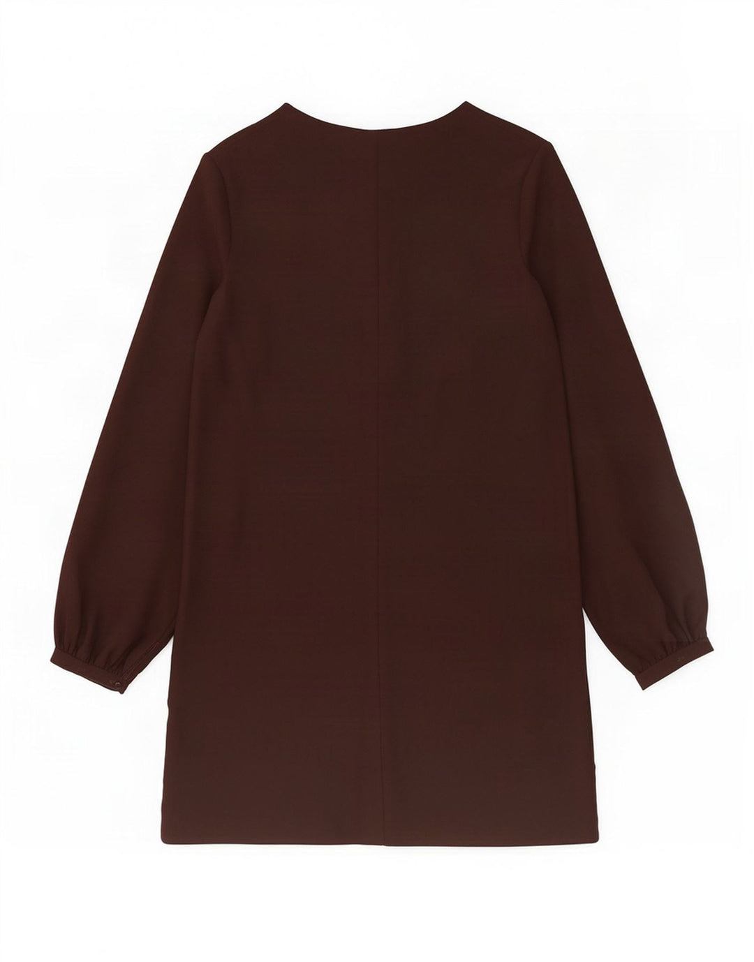 Zara Γυναικείο μακρυμάνικο φόρεμα Shift UK 14 Medium μαύρο