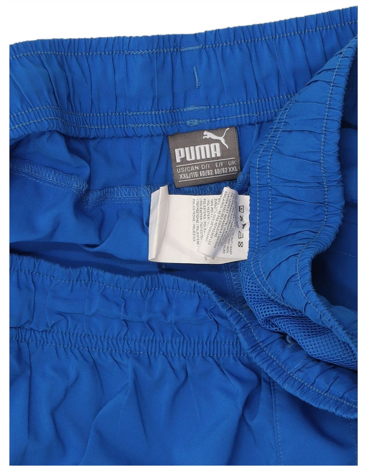 Ανδρικό αθλητικό σορτς Puma 2XL μπλε πολυεστέρα