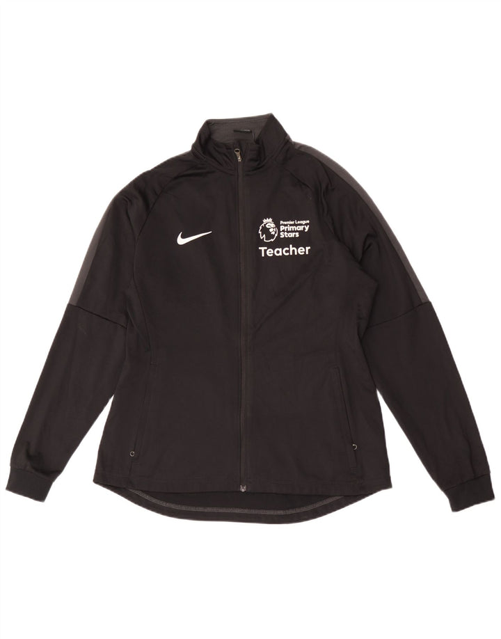 Μπουφάν Nike Mens Dri Fit Graphic αθλητική φόρμα μεσαίου μαύρου πολυεστέρα