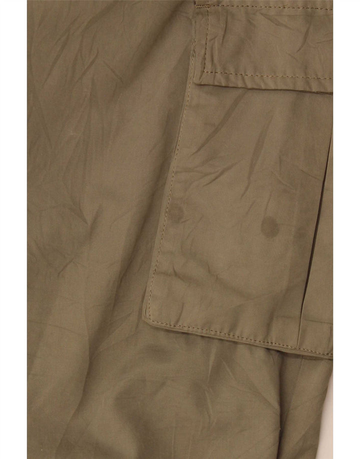 Zara Womens Joggers Cargo Παντελόνι Small W30 L25 Khaki