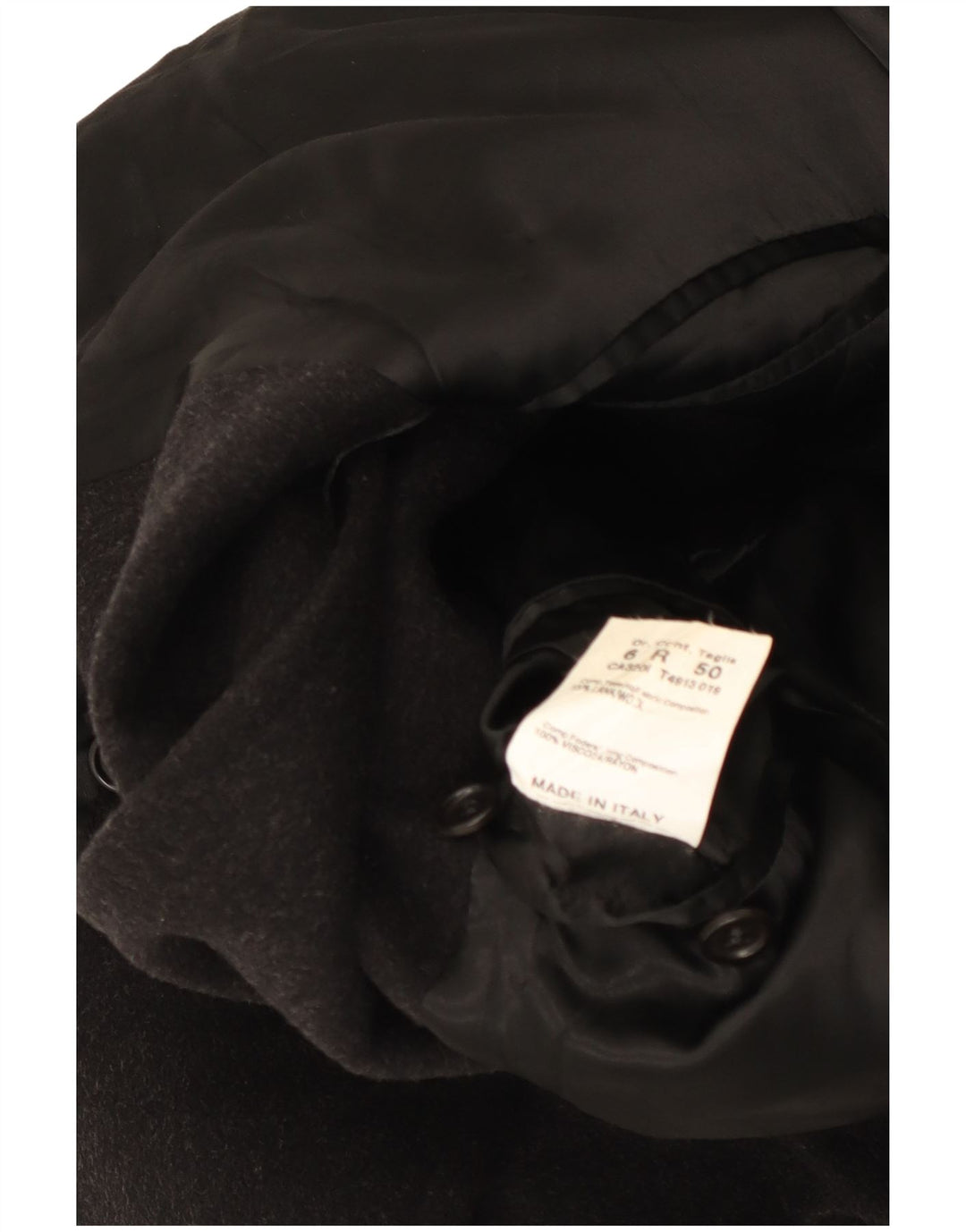 Tombolini Ανδρικό Πανωφόρι IT 50 Large Grey Wool Classic