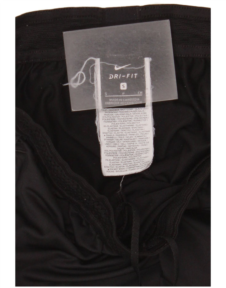 Ανδρικό παντελόνι αθλητικής φόρμας Nike Dri Fit Μικρό μαύρο πολυεστέρα