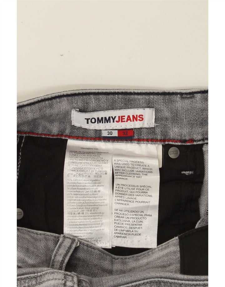 TOMMY HILFIGER Ανδρικό Scanton Slim Jeans W30 L32 Γκρι βαμβακερό