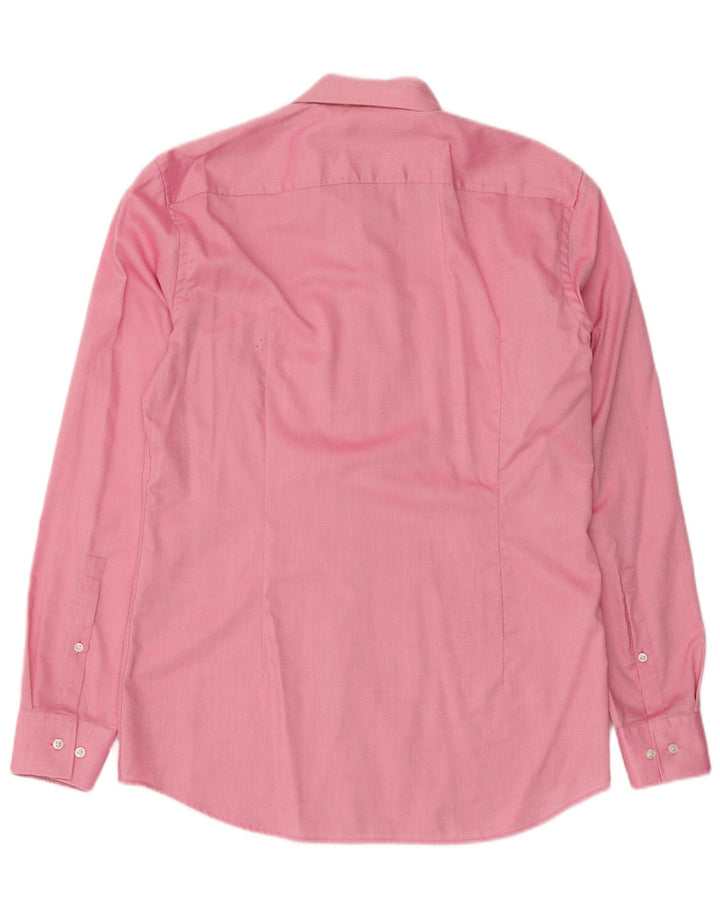 Ανδρικό πουκάμισο Hugo Boss Slim Fit Size 39 15 1/2 Medium Pink