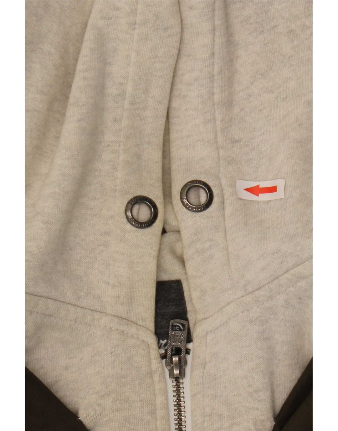 Superdry γυναικείο μπουφάν με κουκούλα UK 14 μεσαίο χακί βαμβακερό χρώμα