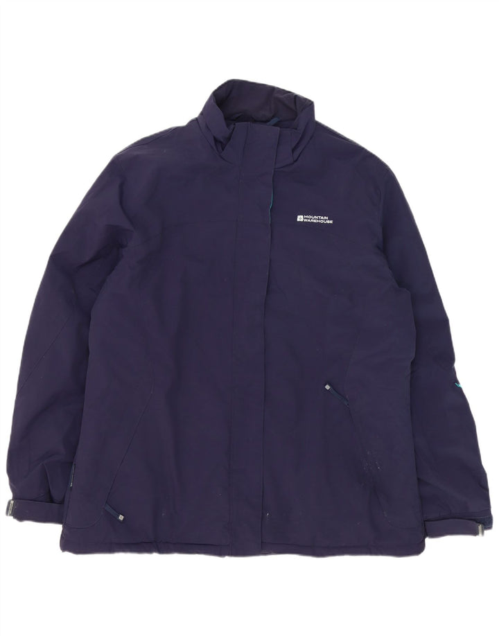 Mountain Warehouse Γυναικείο Αντιανεμικό Μπουφάν UK 20 2XL Navy Blue Polyester