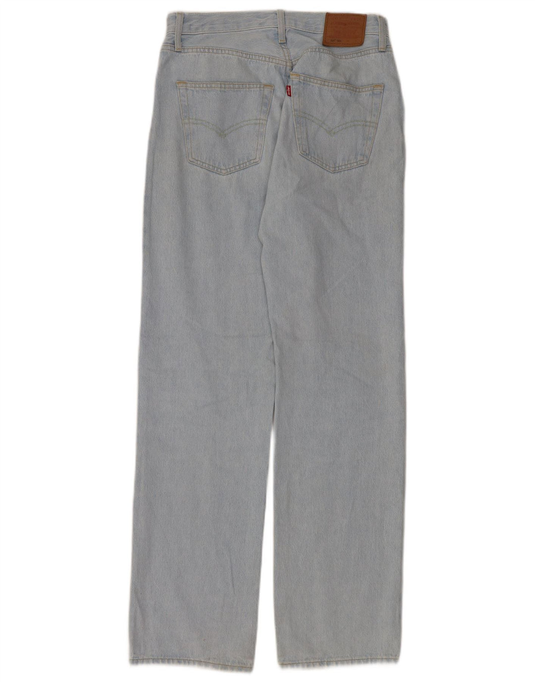 LEVI'S Γυναικείο τζιν 501 ίσιο W26 L32 Μπλε βαμβακερό