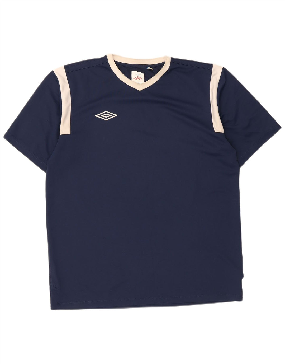 Ανδρικό T-Shirt Umbro Top Medium Navy Blue Colourblock