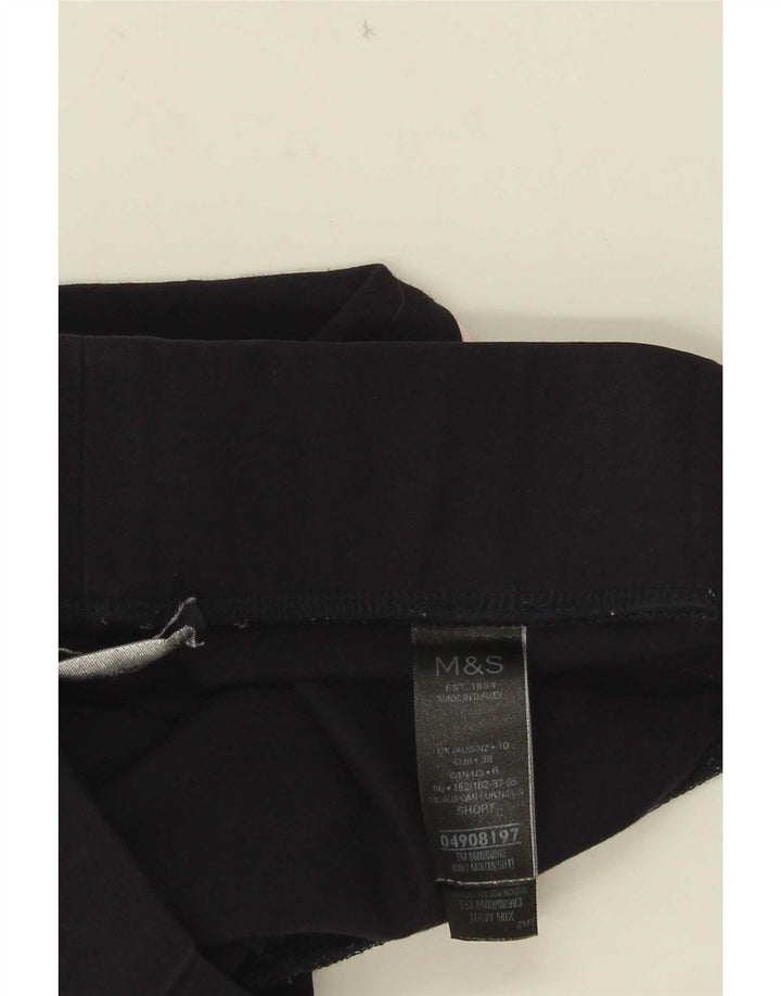 Marks & Spencer Γυναικεία κολάν UK 10 Small Navy Blue Colorblock Viscose
