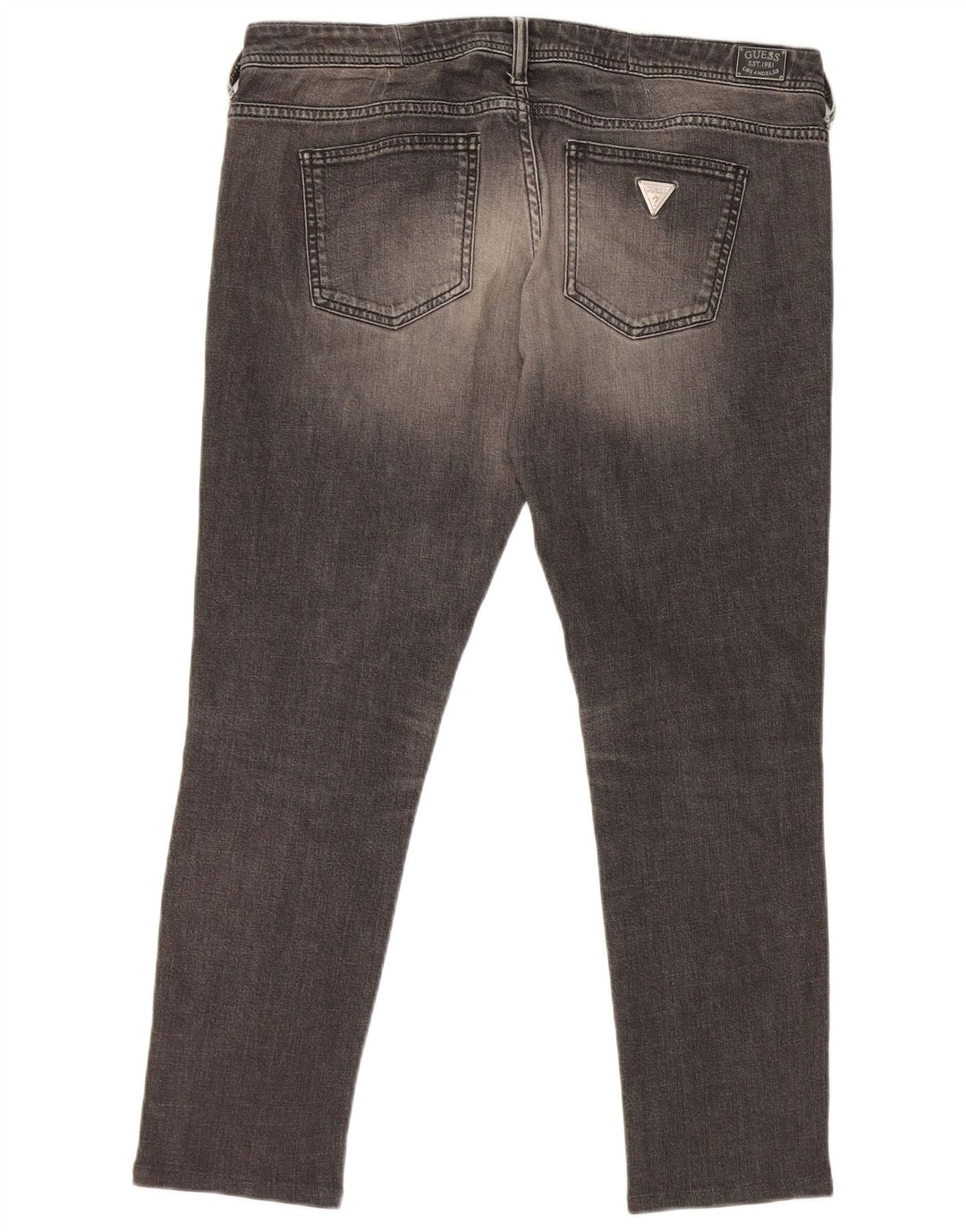 Guess Γυναικεία Foxy Skinny Jeans W38 L27 Γκρι