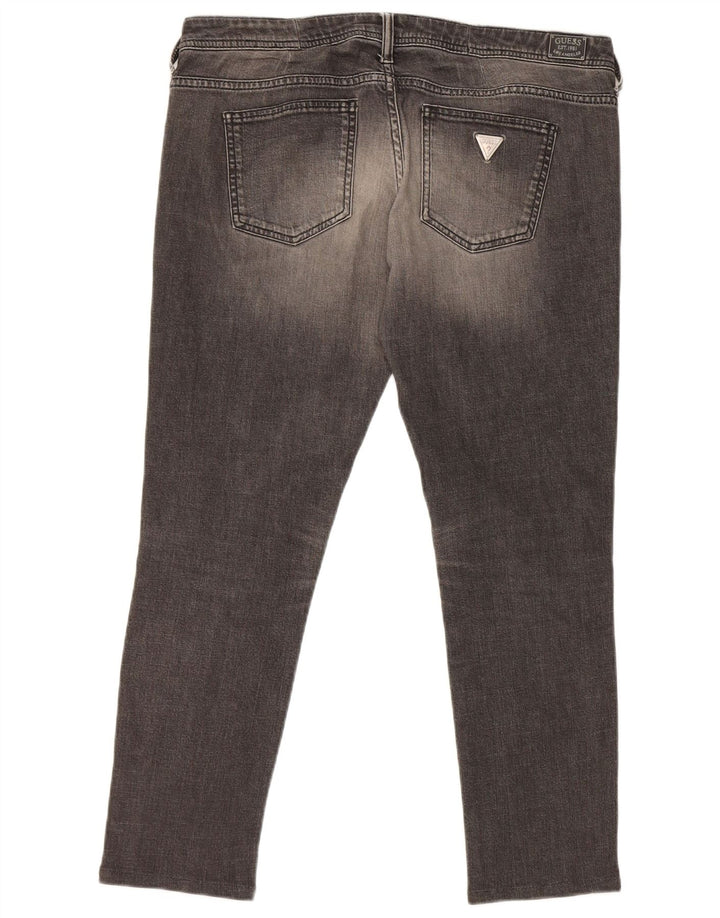 Guess Γυναικεία Foxy Skinny Jeans W38 L27 Γκρι