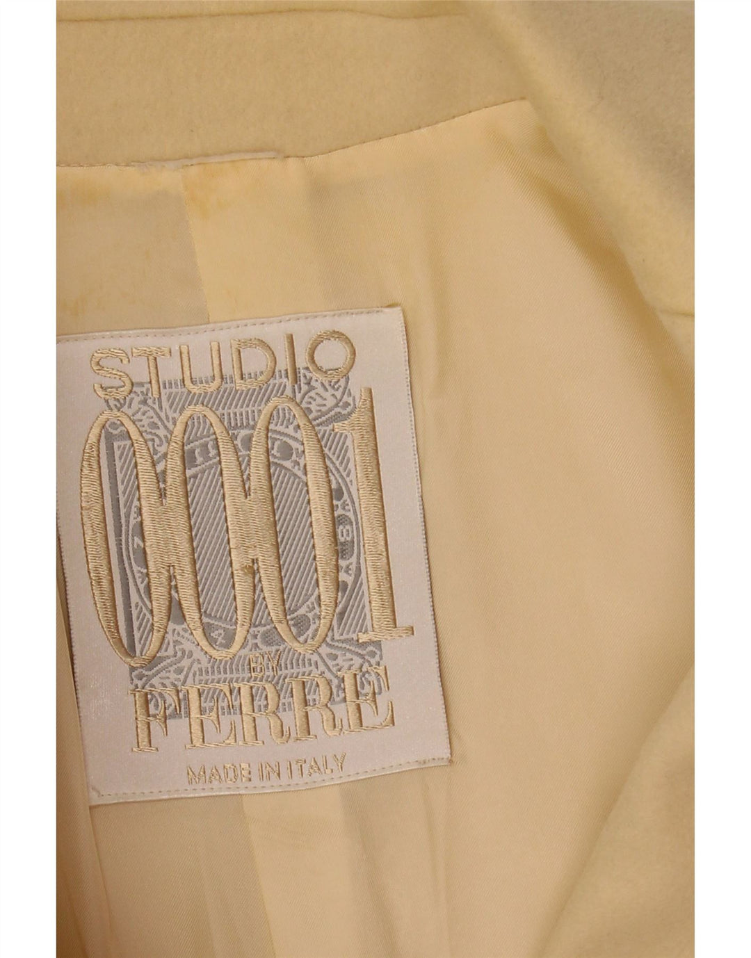 Ferre Γυναικείο Παλτό UK 14 Medium Beige