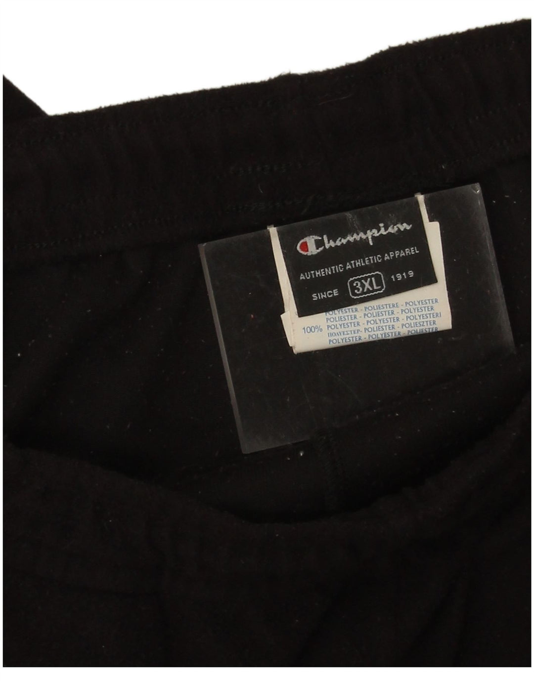 Ανδρική αθλητική φόρμα Champion Fleece 3XL Μαύρο Πολυεστέρα