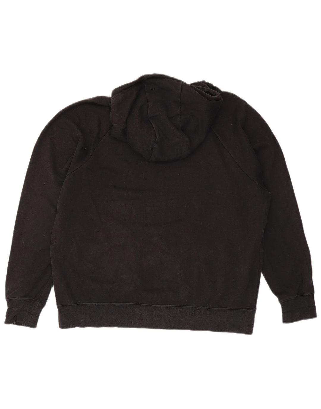 Nike Γυναικείο Swoosh Graphic Oversized Hoodie Jumper UK 14 Medium Black