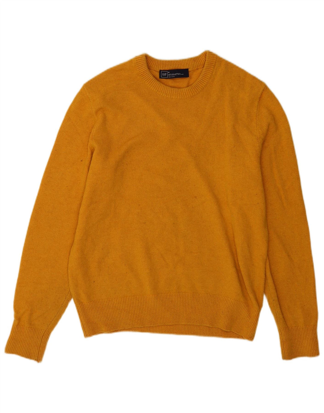 Ανδρικό πουλόβερ Gap Crew Neck Jumper Medium Yellow Lambswool
