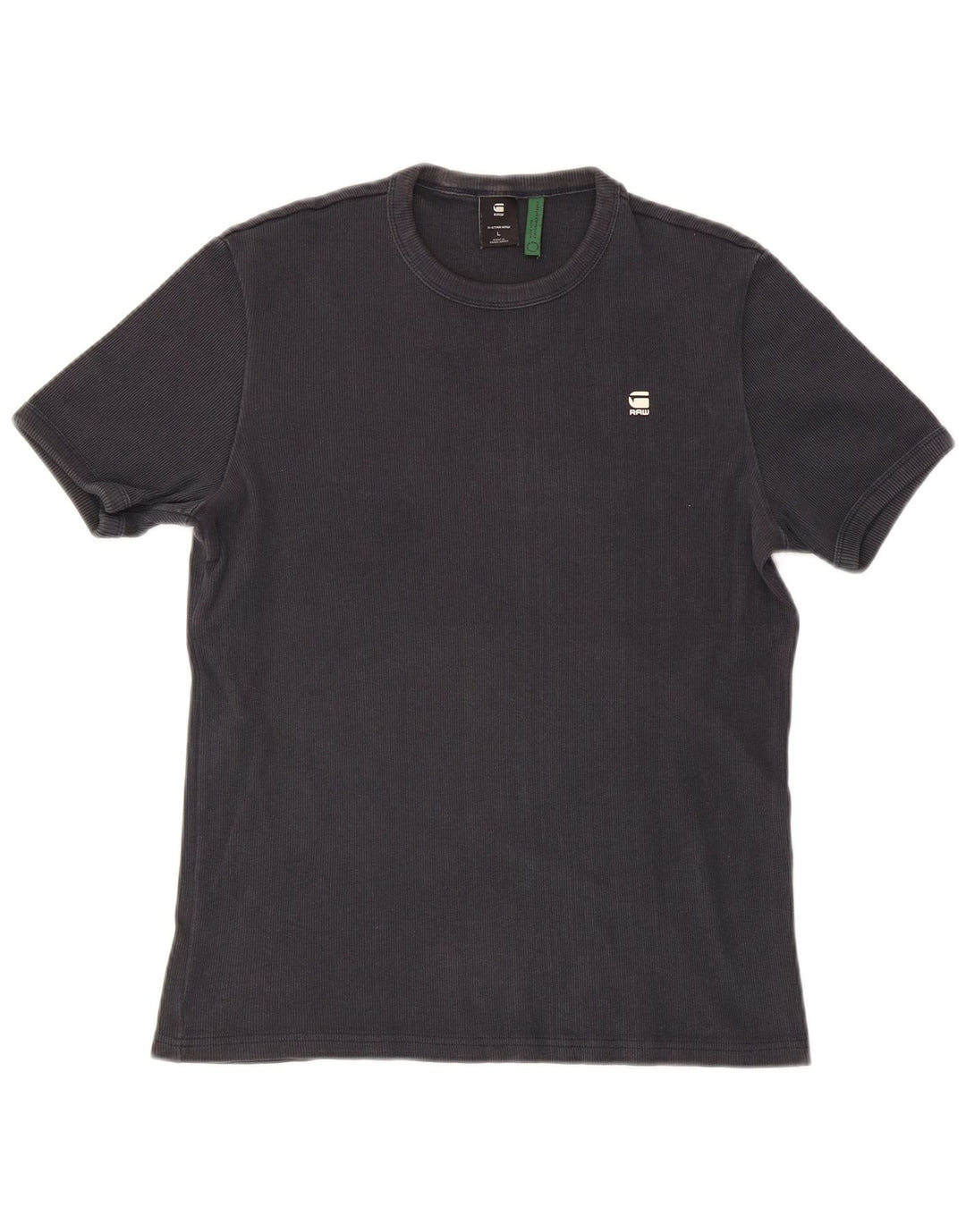 Ανδρικό T-Shirt G-Star Top μεγάλο μαύρο βαμβακερό