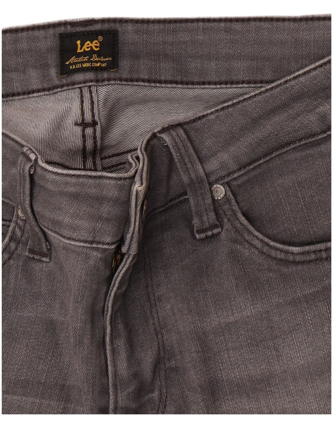 Lee Γυναικείο Skinny Jeans W26 L28 Γκρι