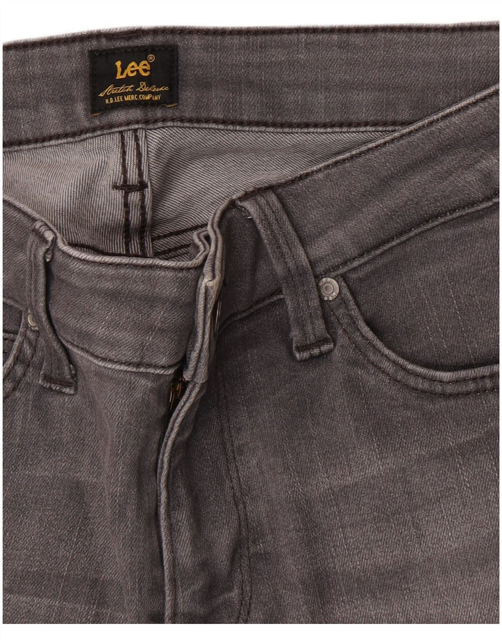 Lee Γυναικείο Skinny Jeans W26 L28 Γκρι