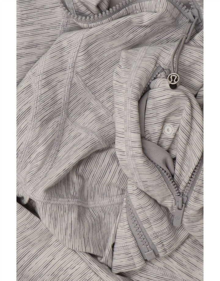 Γυναικεία αθλητική φόρμα Lululemon Top Jacket US 6 Medium Grey Flecked
