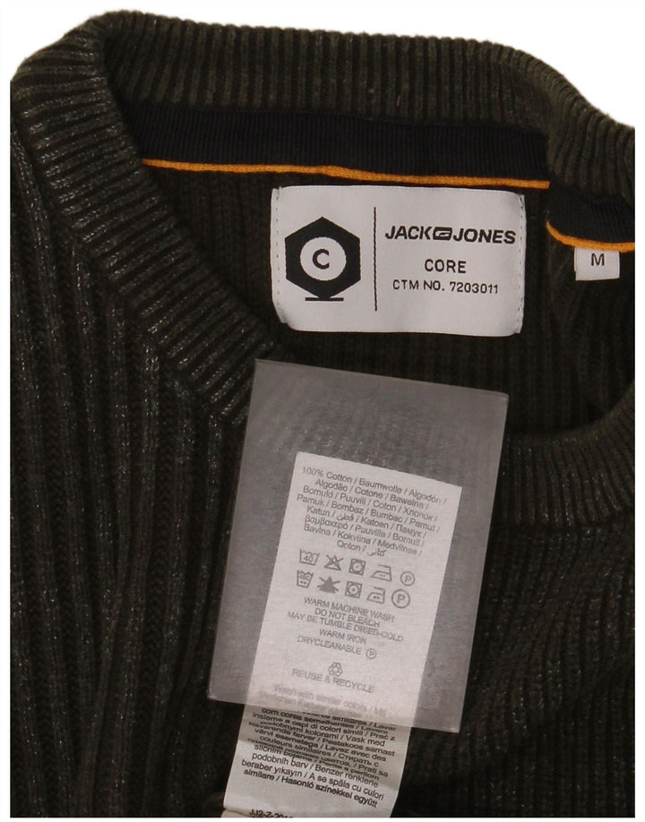 Jack & Jones Ανδρικό πουλόβερ με λαιμόκοψη, μεσαίο βαμβακερό