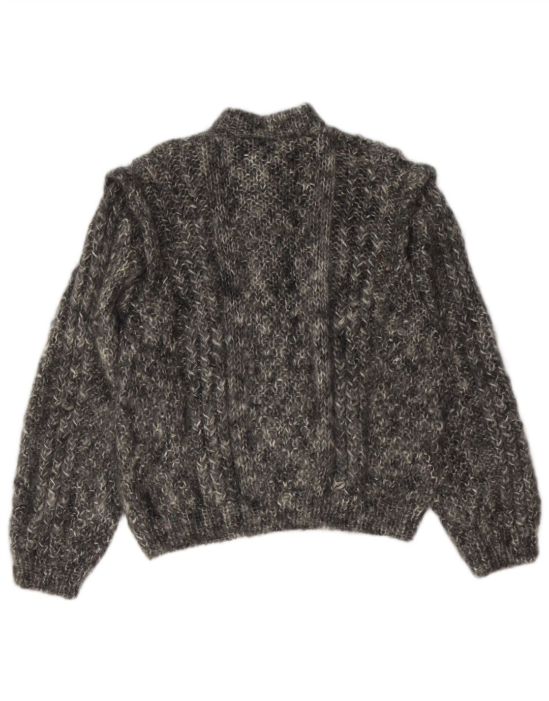 Γυναικείο πουλόβερ με ζακέτα VINTAGE UK 16 Large Grey