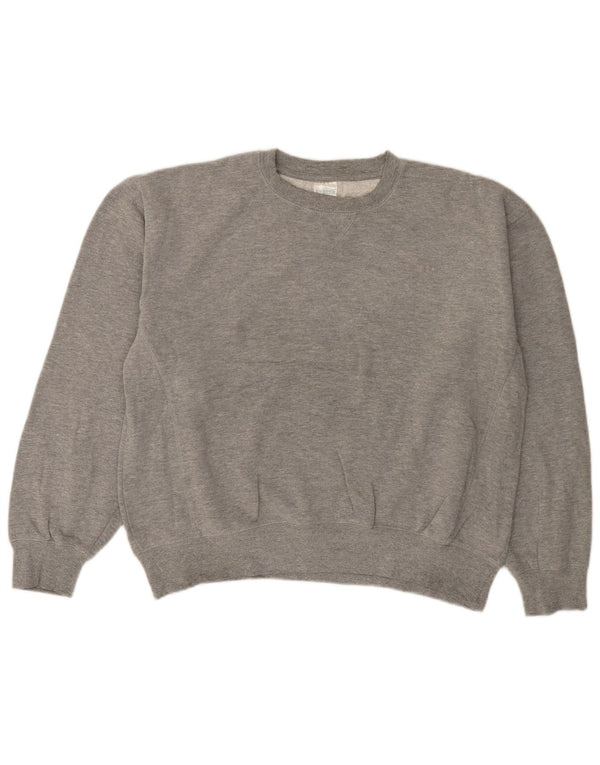 RUSSELL ATHLETIC Γυναικεία φούτερ Jumper UK 16 Large Grey Flecked