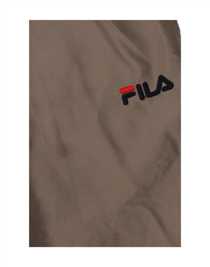 FILA Mens Tracksuit Trousers Joggers Medium  Brown Polyester Vintage Fila and Second-Hand Fila from Messina Hembry 