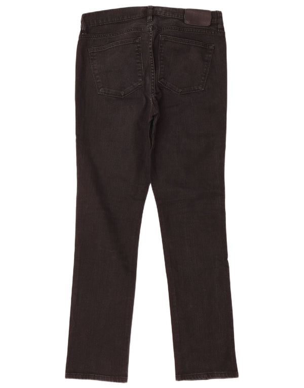 Ralph Lauren Γυναικείο Slim Jeans US 10 Large W32 L31 Μαύρο βαμβακερό