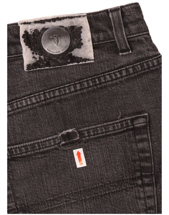 TRUSSARDI Ανδρικό τζιν ίσιο W36 L29 Γκρι