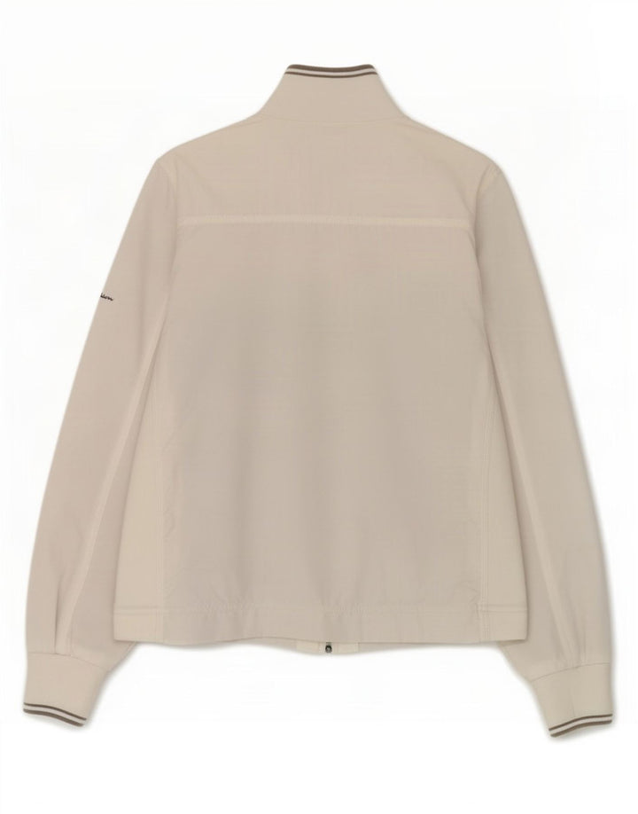 Champion γυναικεία αθλητική φόρμα Top Jacket UK 14 Medium White Polyamide