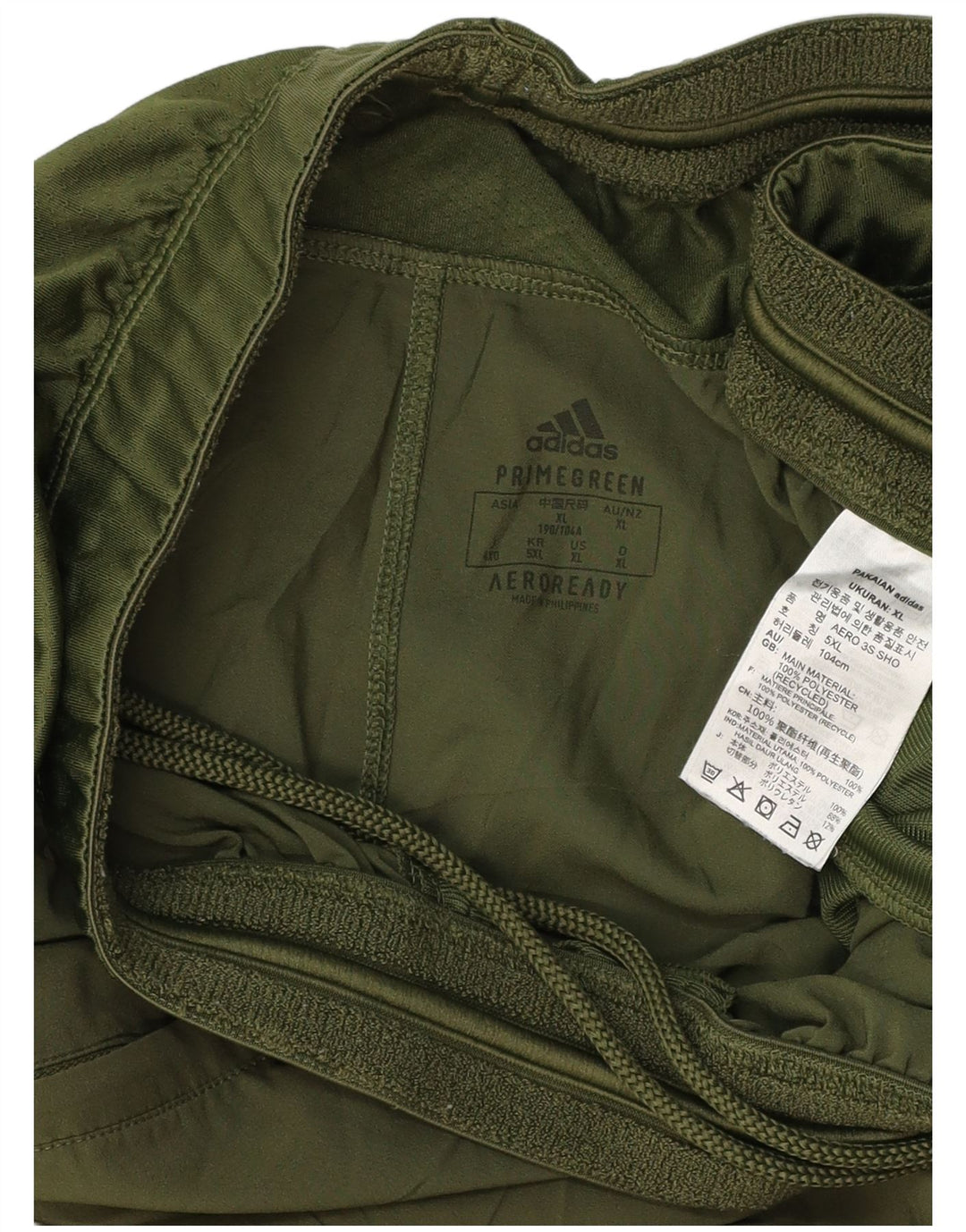 Ανδρικό αθλητικό σορτς ADIDAS Aeroready XL Πράσινο πολυεστέρα