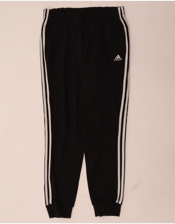 Adidas Γυναικεία φόρμα παντελόνι Joggers UK 16/18 μεγάλο μαύρο βαμβακερό
